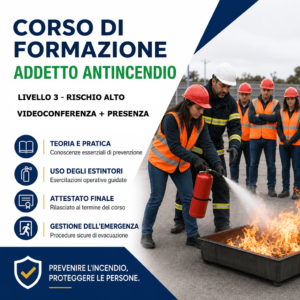 FORMAZIONE ANTINCENDIO LIVELLO3
