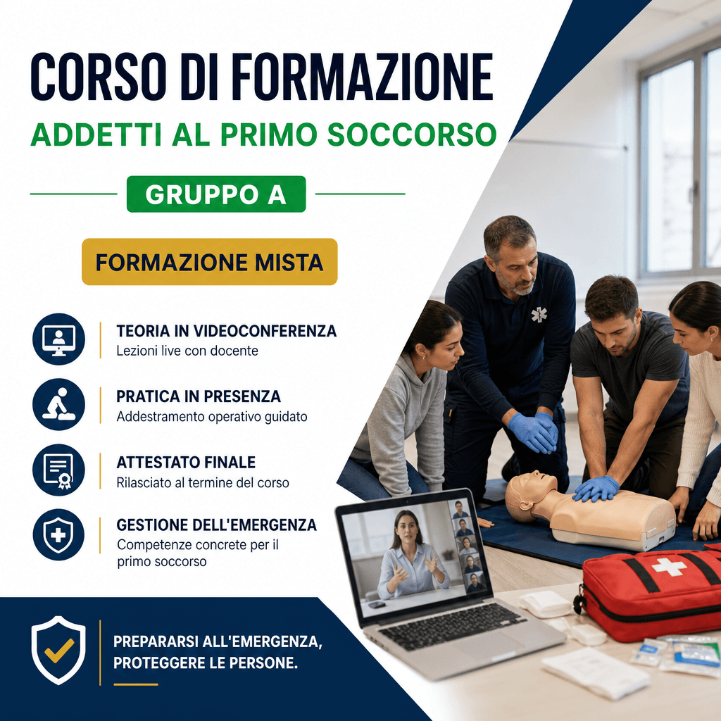 Formazione Primo Soccorso gruppo A