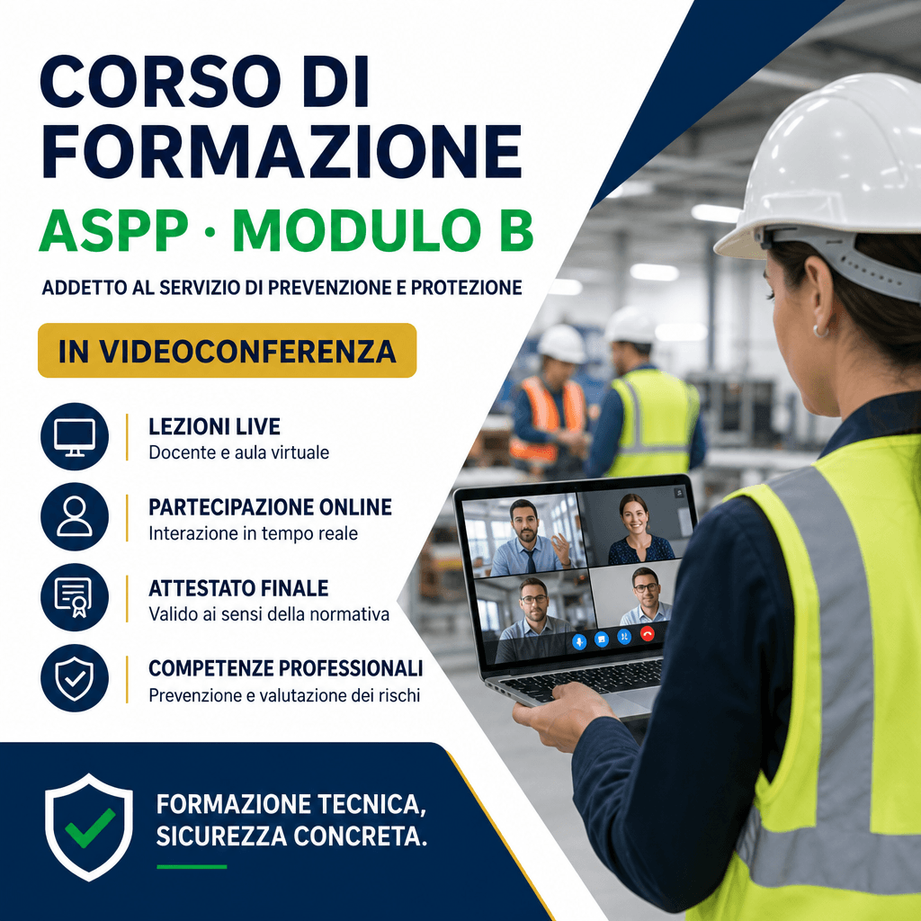 FORMAZIONE RSPP_ASPP MODULO B